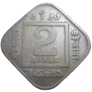 India 2 Annas 1919