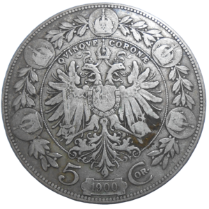 František Jozef I. 5 Koruna 1900 bz