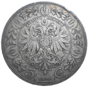 František Jozef I. 5 Koruna 1900 bz