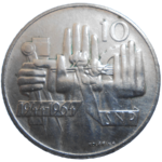 10 KČS 1964 20. výročie SNP