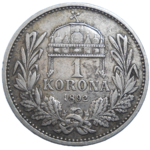 František Jozef I. 1 koruna 1892 KB