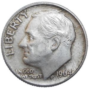 USA One Dime 1964 D