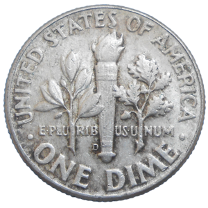 USA One Dime 1964 D