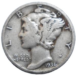 USA One Dime 1936