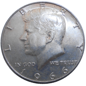 USA Half Dollar 1966
