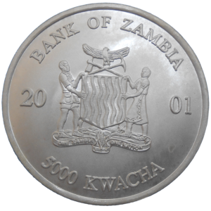 Zambia 5000 Kwacha 2001