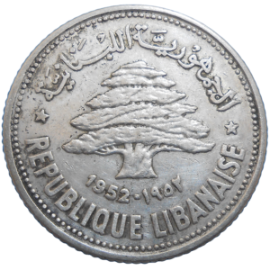 Libanon 50 Piastres 1952