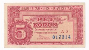 5 Korún 1949 A2