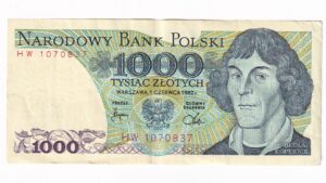 Poľsko 1000 Zlotych 1982 HW