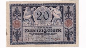 Nemecko 20 Mark 1915