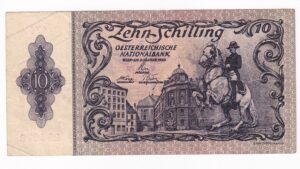 Rakúsko 10 Schilling 1950