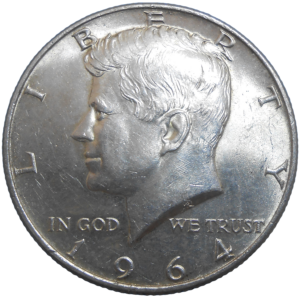 USA Half Dollar 1964