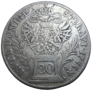 František Lotrinský 20 Grajciar 1755 PR