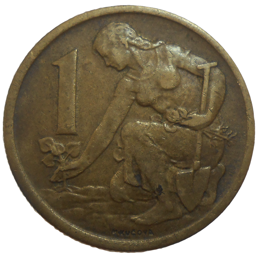 1 Koruna 1976 1 Koruna 1976