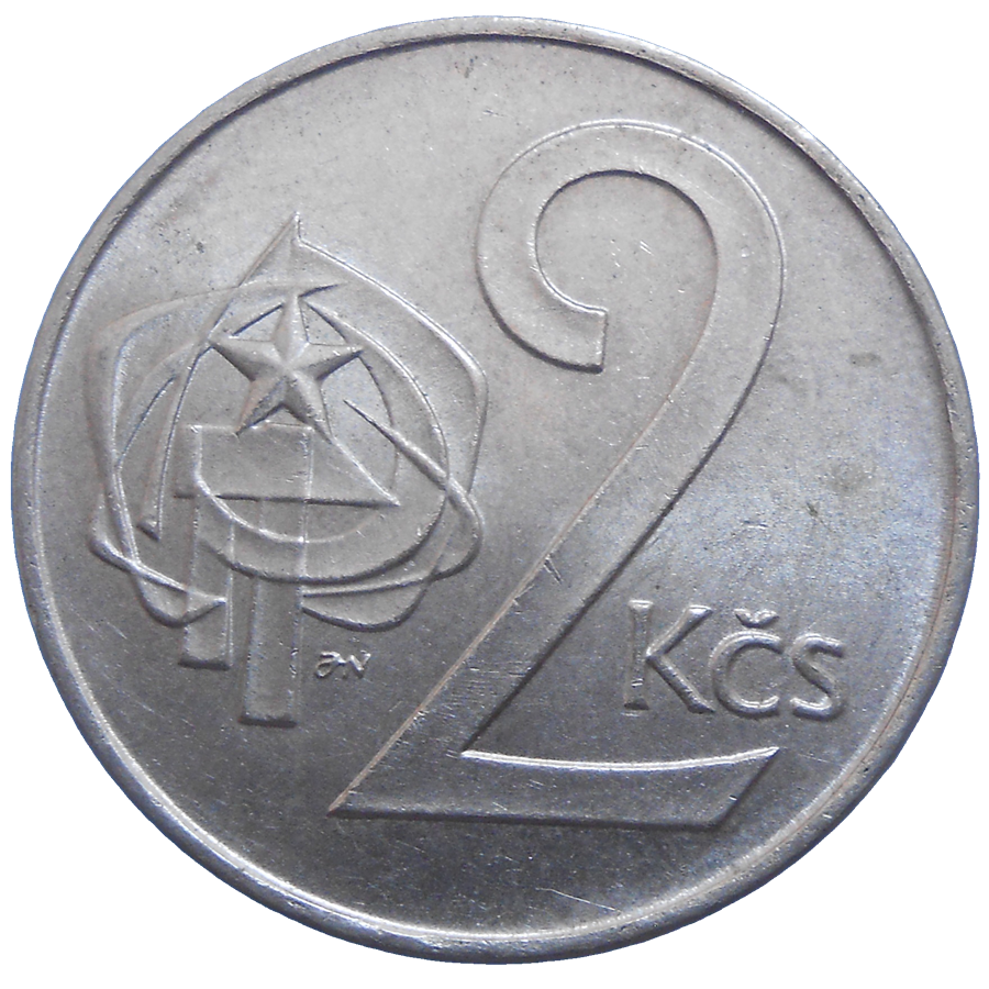 2 Koruna 1990 2 Koruna 1990