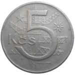 5 Koruna 1973