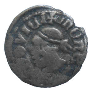 Ľudovít I. Veľký Saracénsky Denár