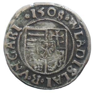 Vladislav II. Jagelovský Denár 1508 KG