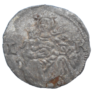 Ľudovít II. Jagelovský Denár 1522 LK