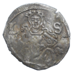 Ľudovít II. Jagelovský Denár 1525 LS