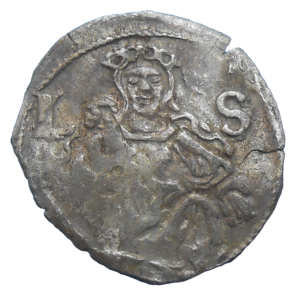 Ľudovít II. Jagelovský Denár 1525 LS