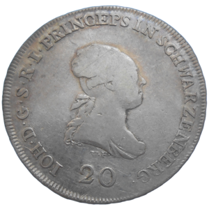 Ján Nepomuk Schwarzenberg 20 Grajciar 1783