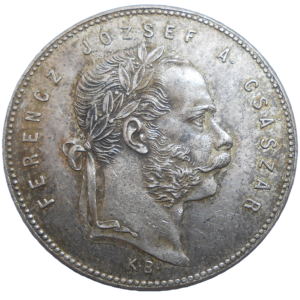 František Jozef I. 1 zlatník 1868 KB