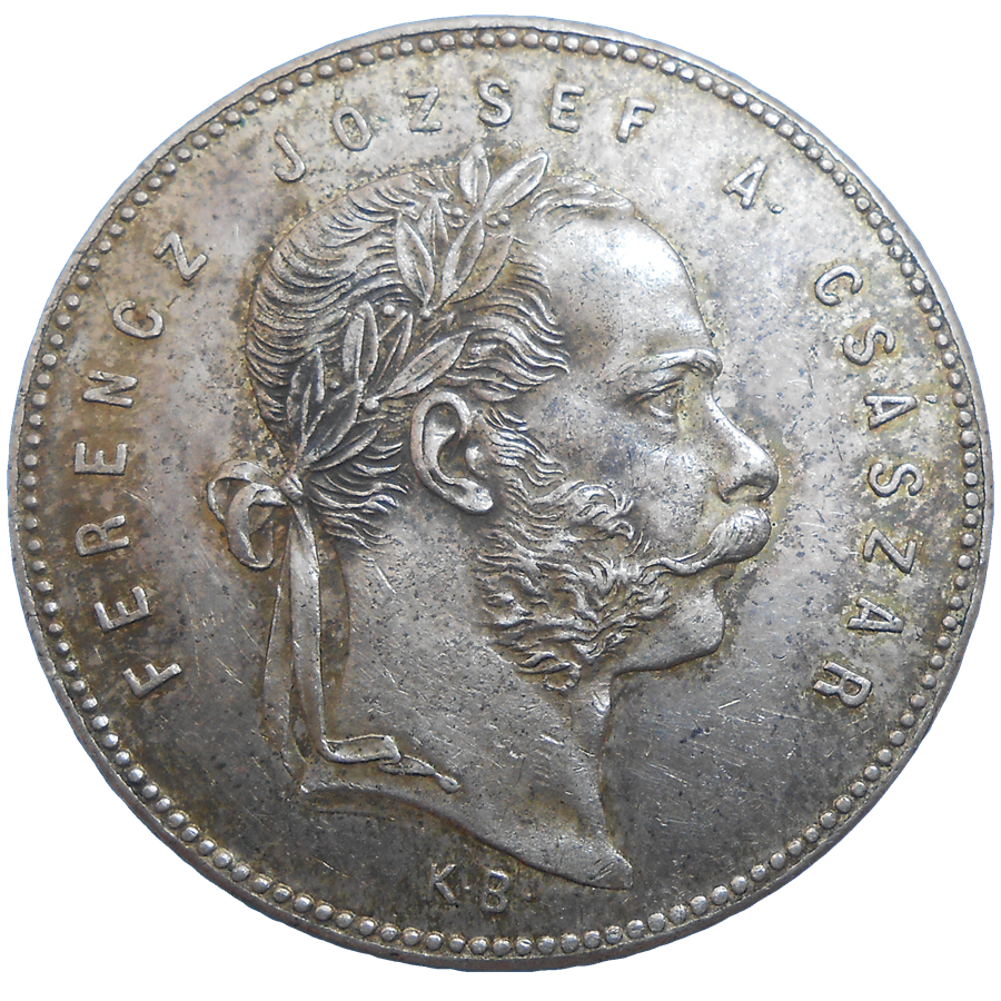 František Jozef I. 1 zlatník 1868 KB František Jozef I. 1 zlatník 1868 KB