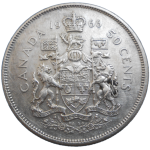 Kanada 50 Cents 1966