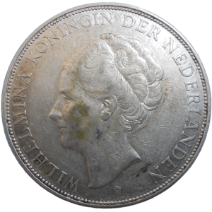 Holandsko 2 1/2 Gulden 1932