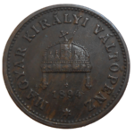 František Jozef I. 1 Fillér 1894 KB