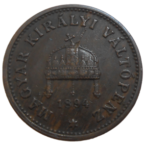 František Jozef I. 1 Fillér 1894 KB