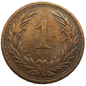 František Jozef I. 1 Fillér 1899 KB