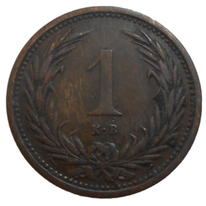 František Jozef I. 1 Fillér 1901 KB