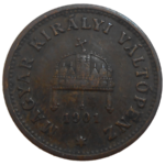 František Jozef I. 1 Fillér 1901 KB