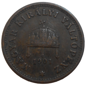 František Jozef I. 1 Fillér 1901 KB