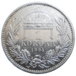 František Jozef I. 1 koruna 1894 KB