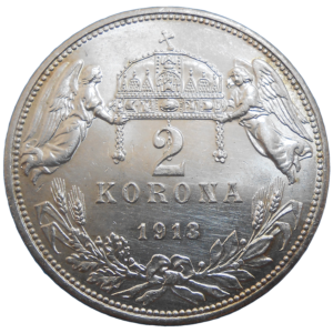 František Jozef I. 2 koruna 1913 KB