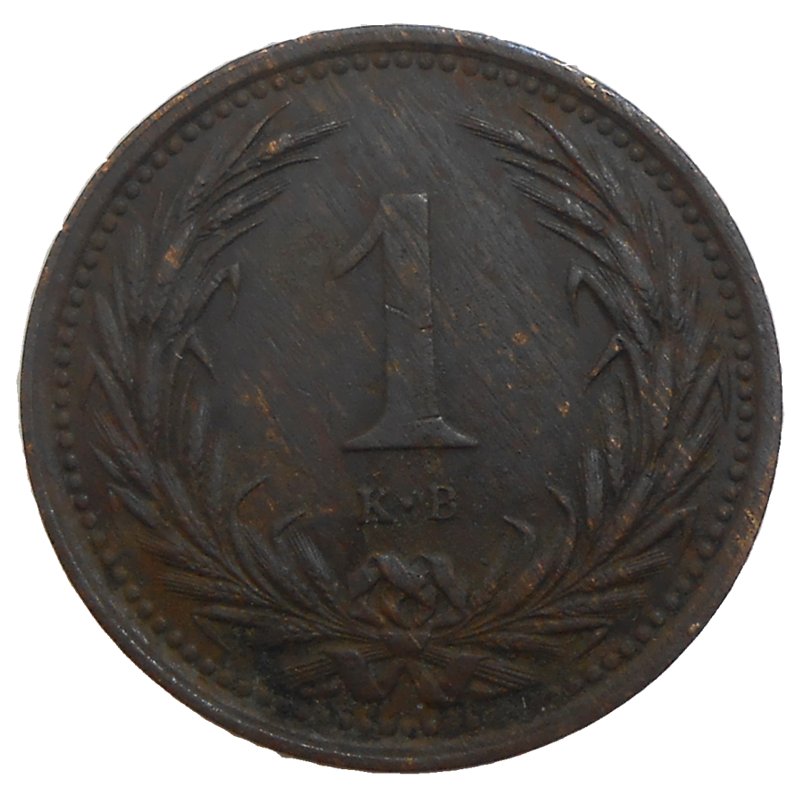 František Jozef I. 1 Fillér 1898 KB František Jozef I. 1 Fillér 1898 KB