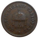 František Jozef I. 1 Fillér 1893 KB