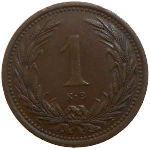 František Jozef I. 1 Fillér 1892 KB