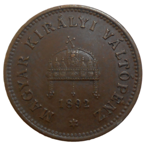 František Jozef I. 1 Fillér 1892 KB