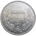 František Jozef I. 1 koruna 1895 KB