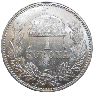 František Jozef I. 1 koruna 1896 KB