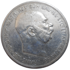 František Jozef I. 5 Koruna 1909 bz