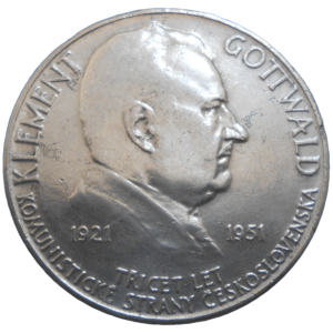 100 KČS 1951 30. výročie založenia KSČ