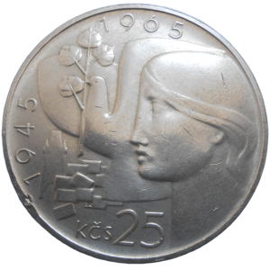 25 KČS 1965 20. výročia oslobodenia ČSR