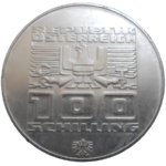 Rakúsko 100 Schilling 1976