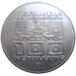 Rakúsko 100 Schilling 1978