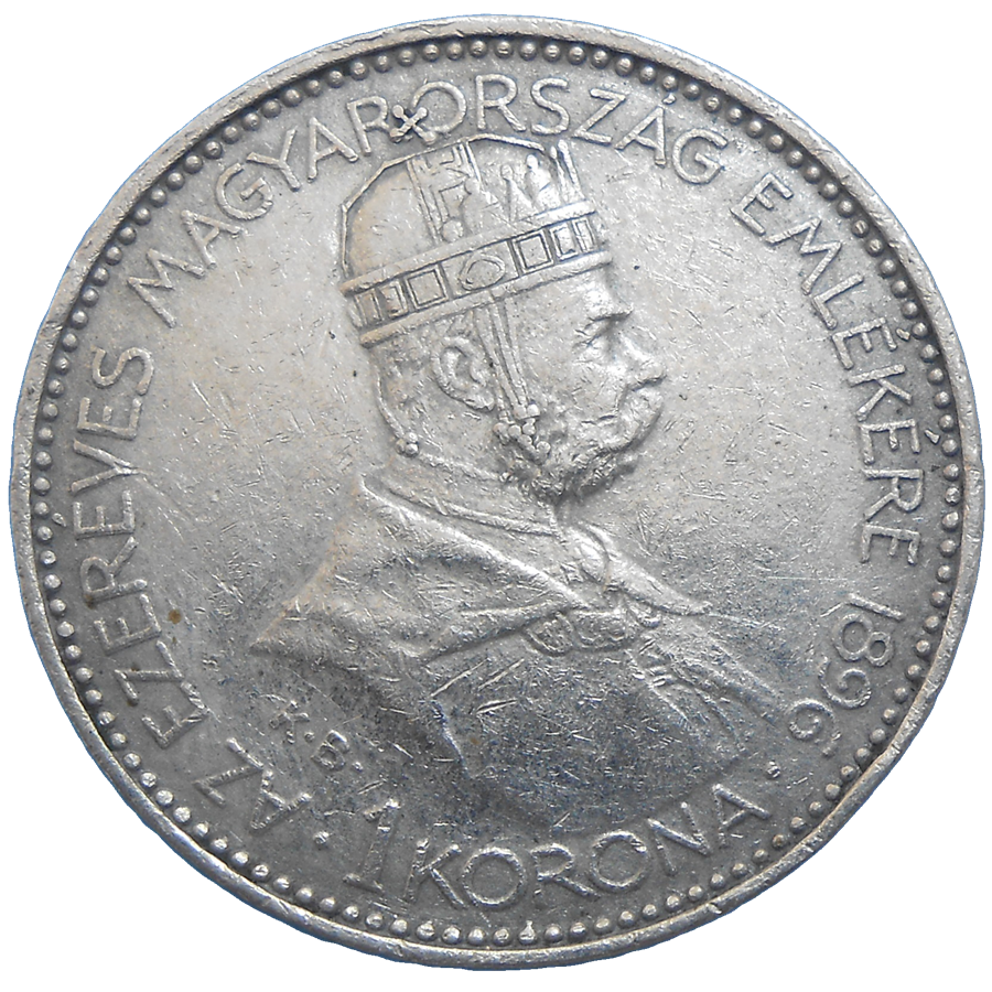 František Jozef I. 1 koruna 1896 výročná František Jozef I. 1 koruna 1896 výročná
